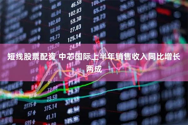 短线股票配资 中芯国际上半年销售收入同比增长两成